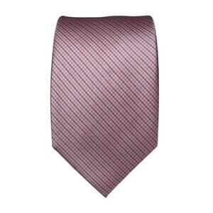 Tommy Hilfiger Tie Pink‎ Blue Diagonal Stripes Business Formal Preppy Classic